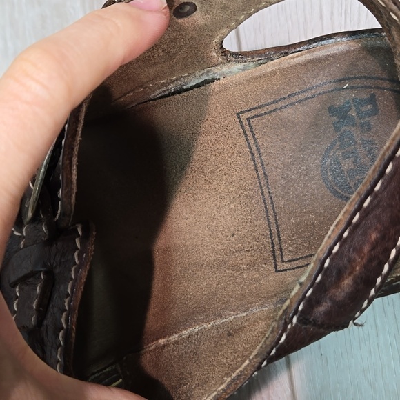 Vintage Dr.Martens Men 8092 Fisherman Chunky Tractor Platform Sandals shoes - Picture 8 of 16